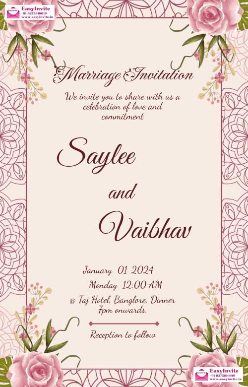 Design Wedding Invitations like a Pro EasyInvite