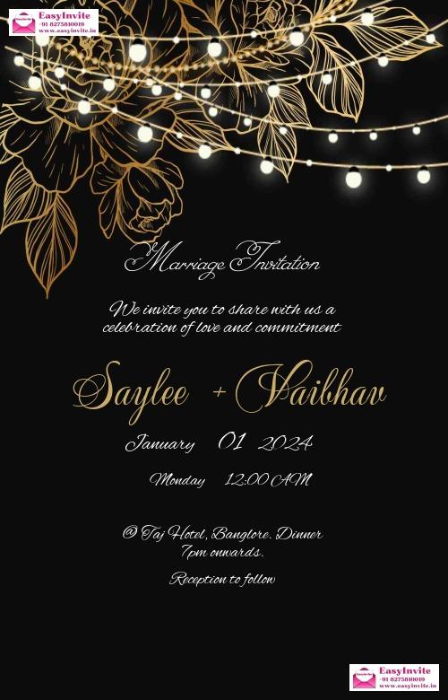 Create Memorable Wedding Invitations with EasyInvite EasyInvite