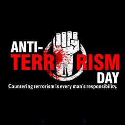 anti terrorism day greeting cards