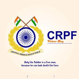 crpf volour day greeting cards