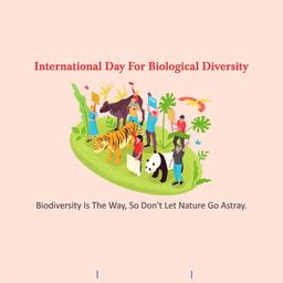 international day for biological diversity greeting cards