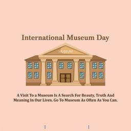 international museum day greeting cards