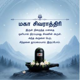 maadha shivaratri greeting cards