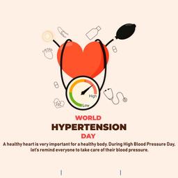 world hypertension day greeting cards