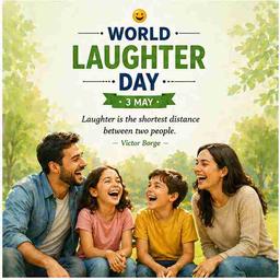 world laughter day greeting cards