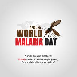 world malaria day greeting cards