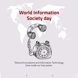world telecommunication day greeting cards