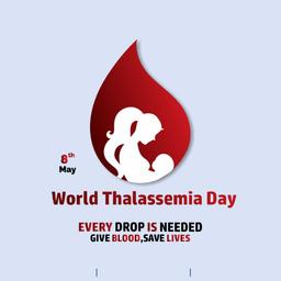 world thalassaemia day greeting cards