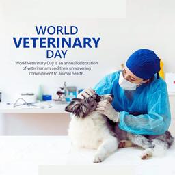 world veterinary day greeting cards