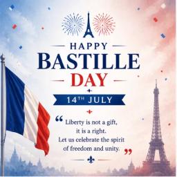 bastille day greeting cards