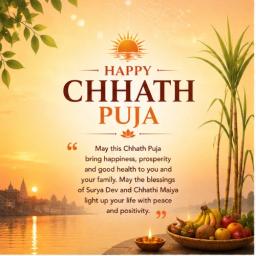 chhath puja greeting cards