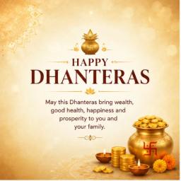 dhanteras greeting cards