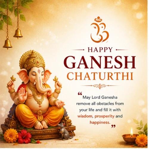 ganesh chaturthi festival greeting cards