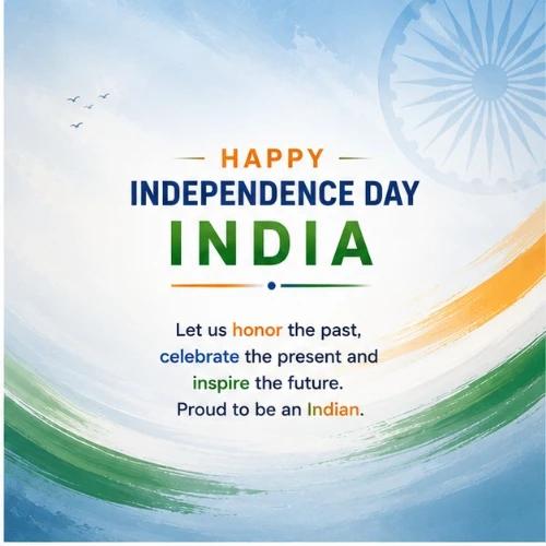 independence day india festival greeting cards