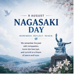 nagasaki day greeting cards