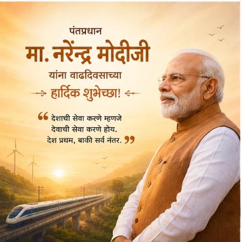 narendra modi birthday festival greeting cards