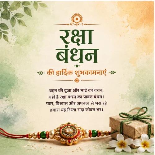 raksha bandhan festival greeting cards
