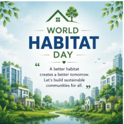 world habitat day greeting cards