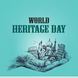 world heritage day greeting cards