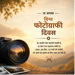 world photography day greeting cards