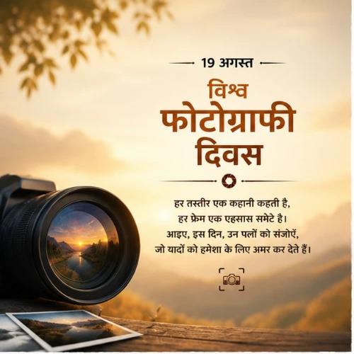 world photography day festival greeting cards