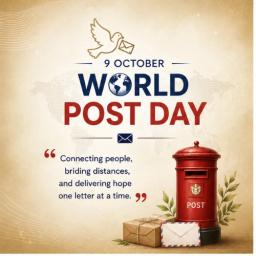 world post day greeting cards