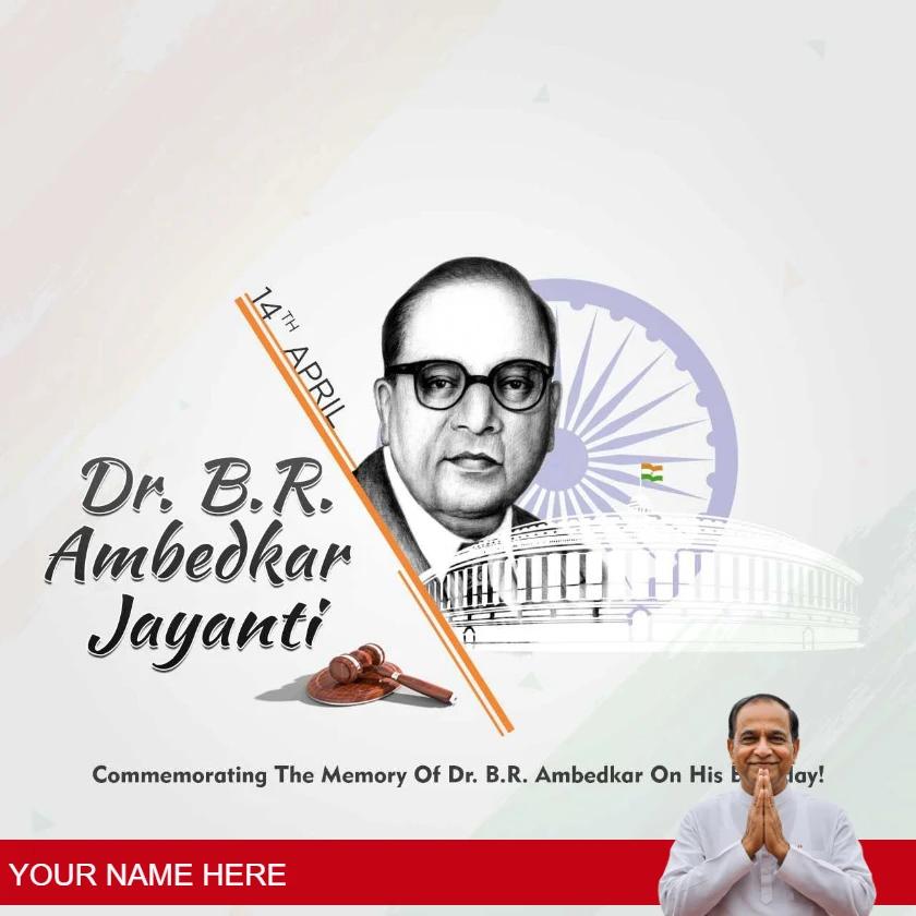 ambedkar jayanti greetings for social media posts