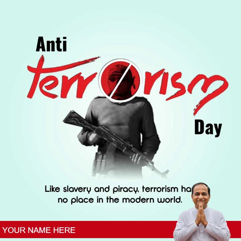 anti terrorism day infographics and visual content
