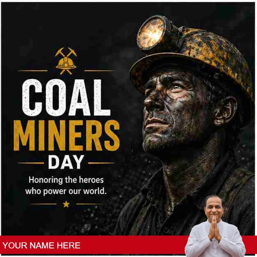 coal miners day wishes in english for appreciation