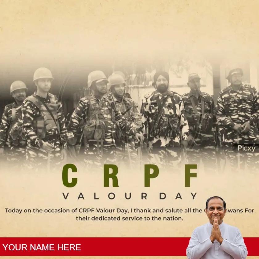 crpf valour day wishes to honor brave soldiers