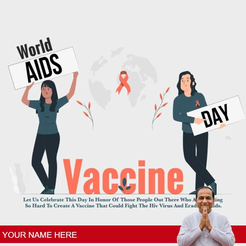 world aids vaccine day health awareness graphics