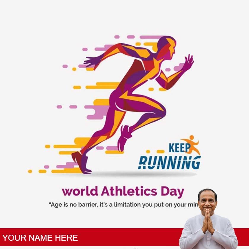 world athletics day messages in english for awareness