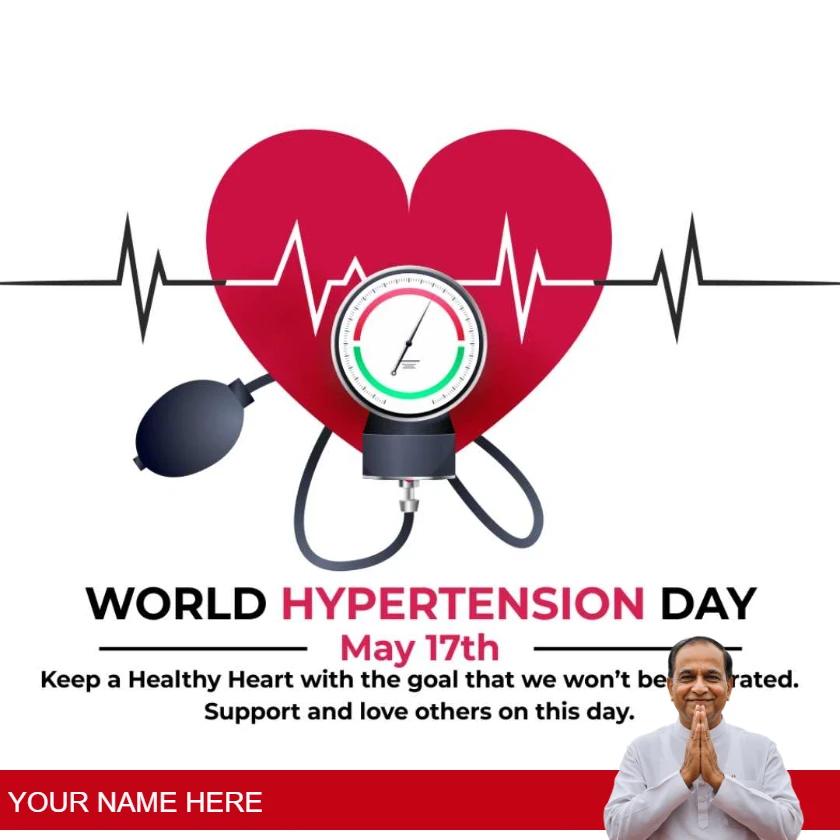 world hypertension day digital posters and designs