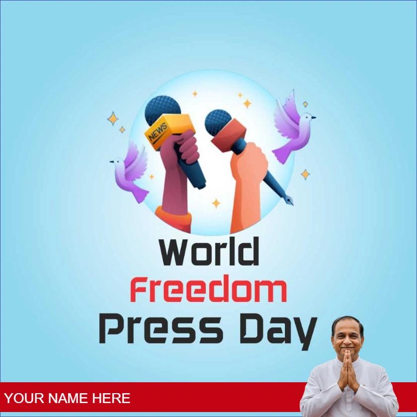 world press freedom day messages in english for social sharing