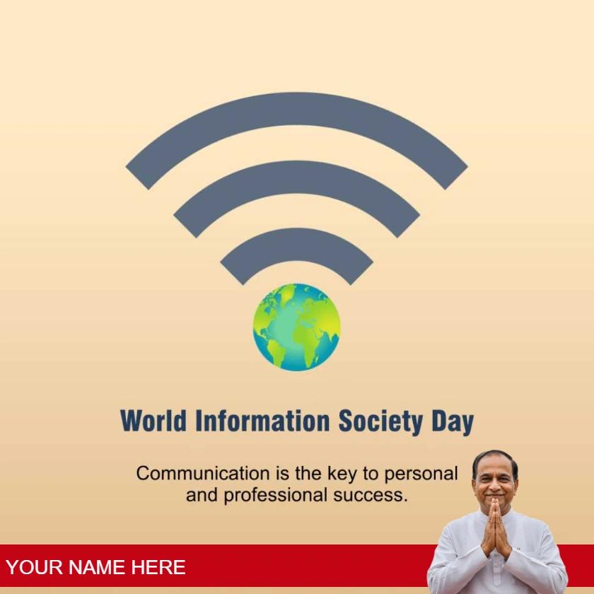 world telecommunication day social media images