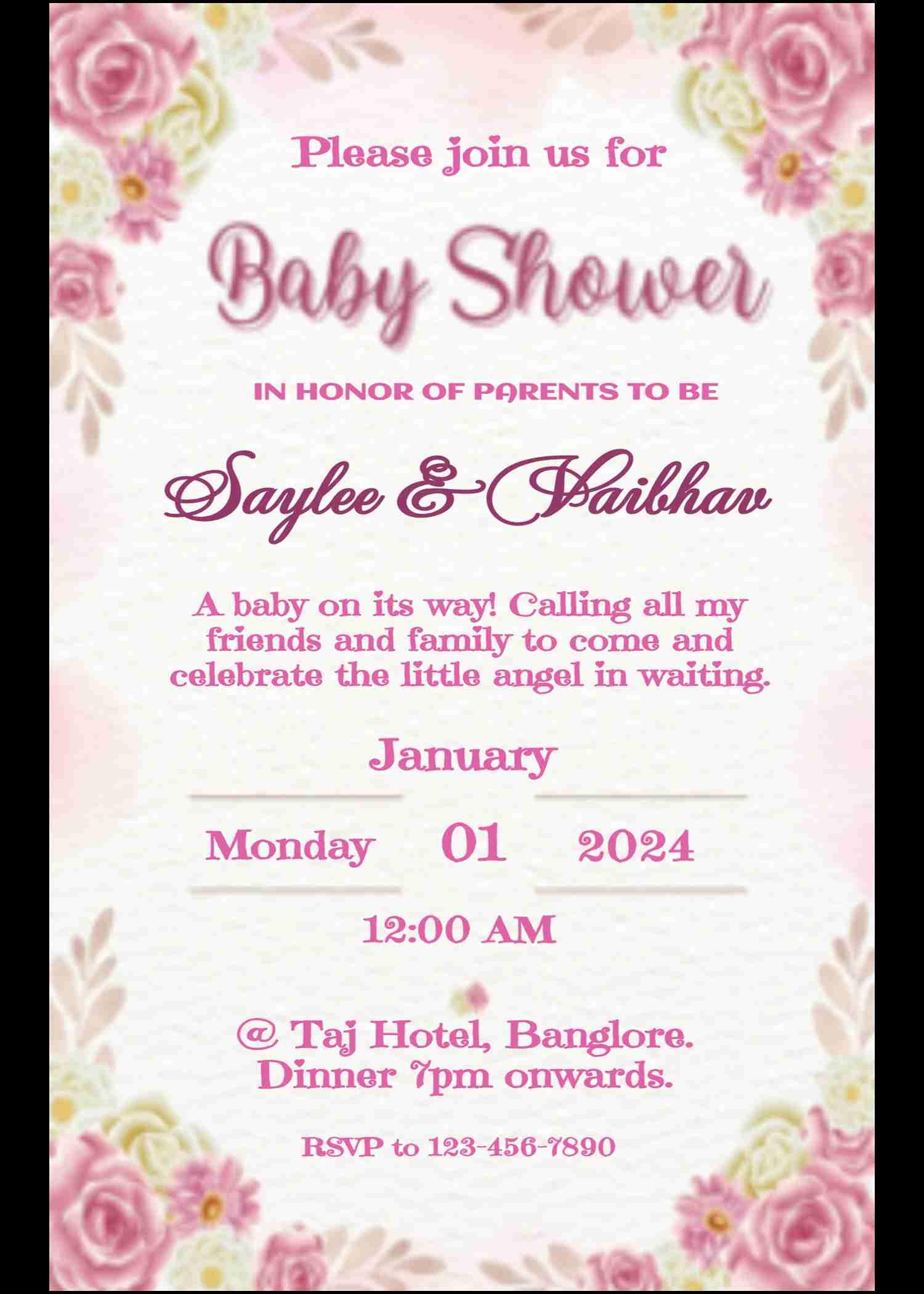 Vintage airplane baby shower invitation card - easyinvite