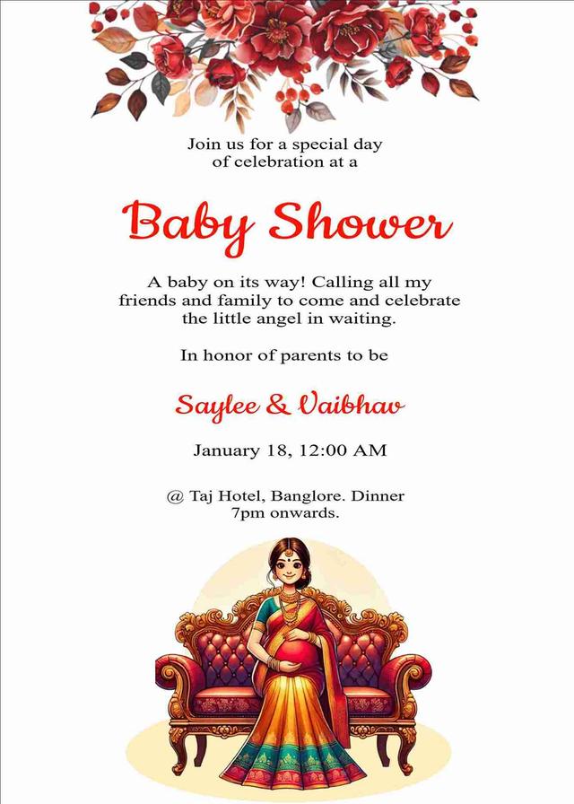 Make baby shower invitations free online