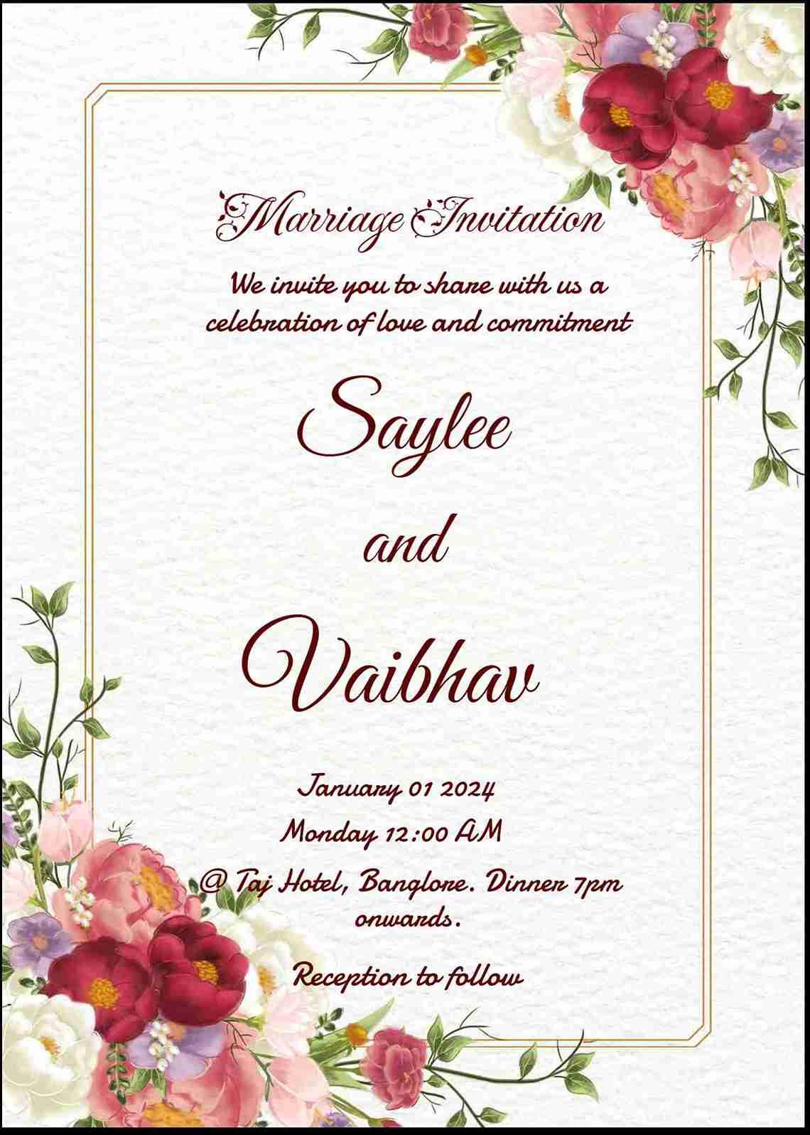 Your dream wedding invitations with easyinvite - easyinvite