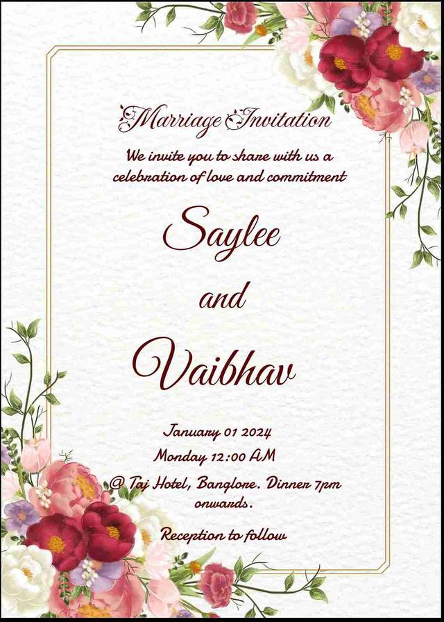 Your dream wedding invitations with easyinvite - easyinvite