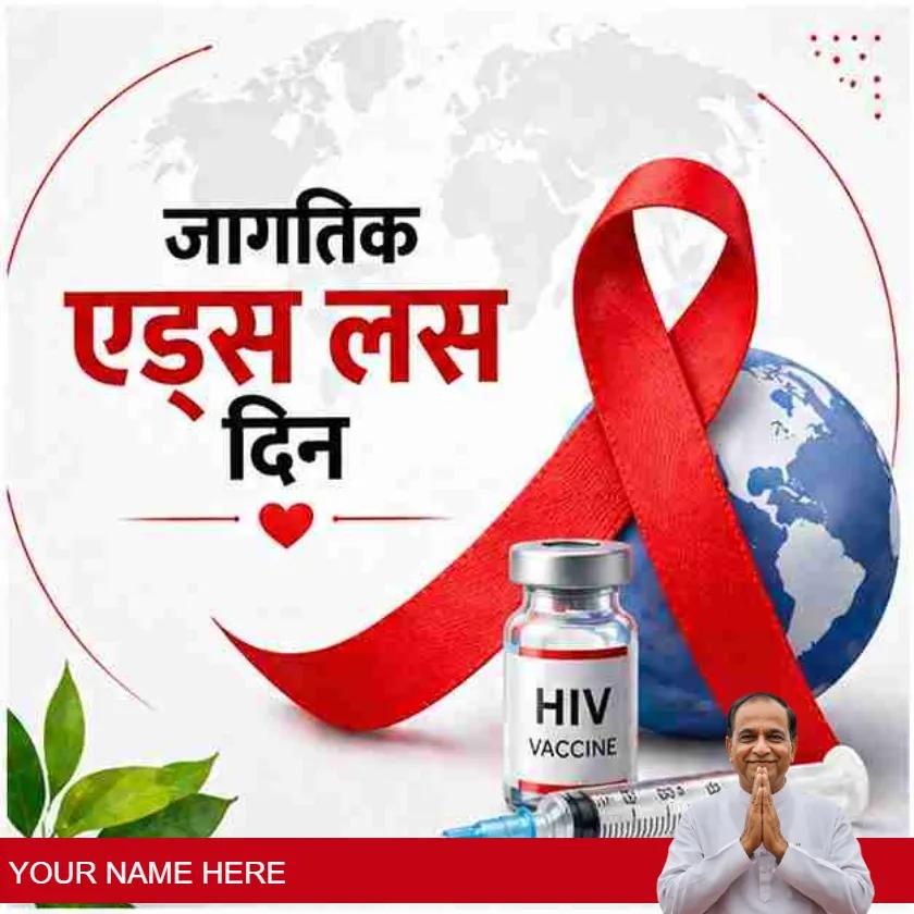 world aids vaccine day wishes images in marathi