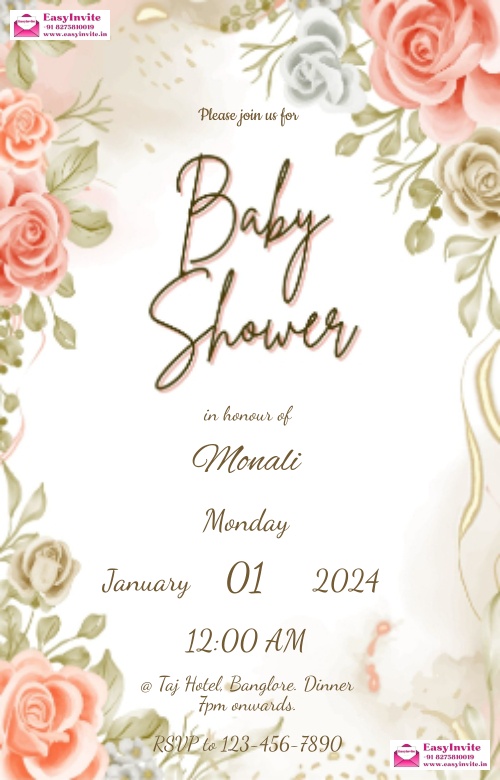 Safari Adventure Baby Shower Invitation Card - EasyInvite